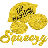 Easy-Peasy-Lemon-Squeezy-Summertime - Embroidery Design - FineryEmbroidery